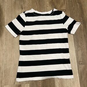 Black and White Striped Women’s Shirt